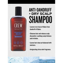Load image into Gallery viewer, American Crew Anti-Dandruff Shampoo 8.5 oz